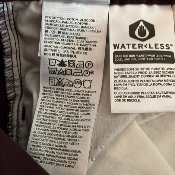 Levi’s 721 High Rise Skinny Corduroy Pants Purple 32 - Picture 3 of 11